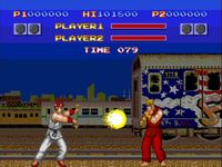une photo d'Ã©cran de Street Fighter (Fighting Street) sur Nec PC Engine Super CD-ROM